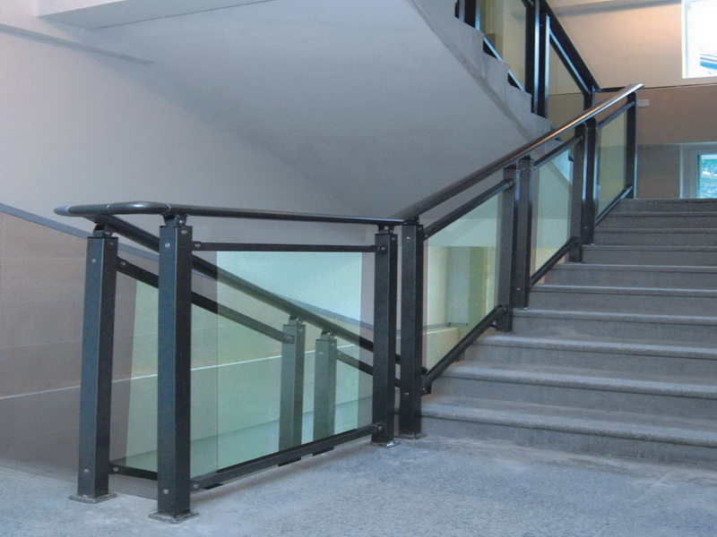 Outdoor Glass Staircase (galvanized steel ISO9001)