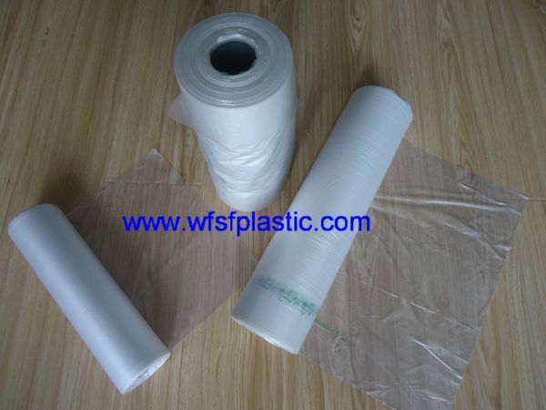hdpe flat bags on roll
