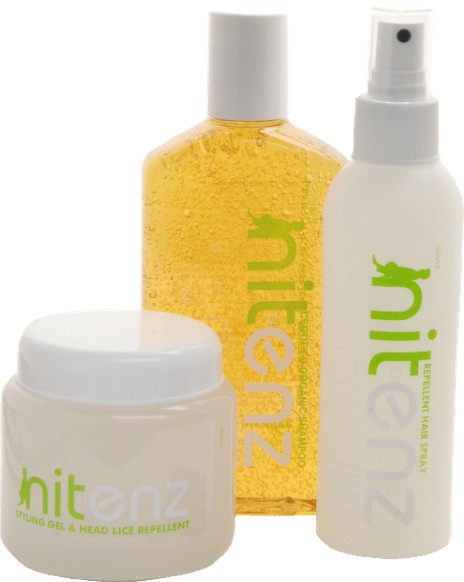 Nit-Enz Head Lice Treatment and Prevention Family Pack.