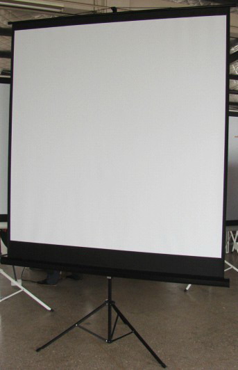 tripod projector screen