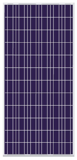72PCS 156*156mm poly-crystalline solar panel