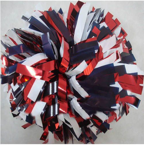 cheerleading dual-head pom poms custom style, color