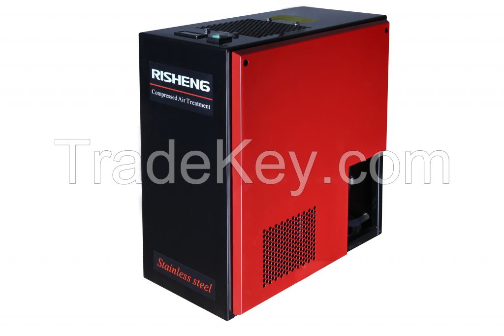 Refrigerated Air Dryer with Stainless Steel with heat exchanger