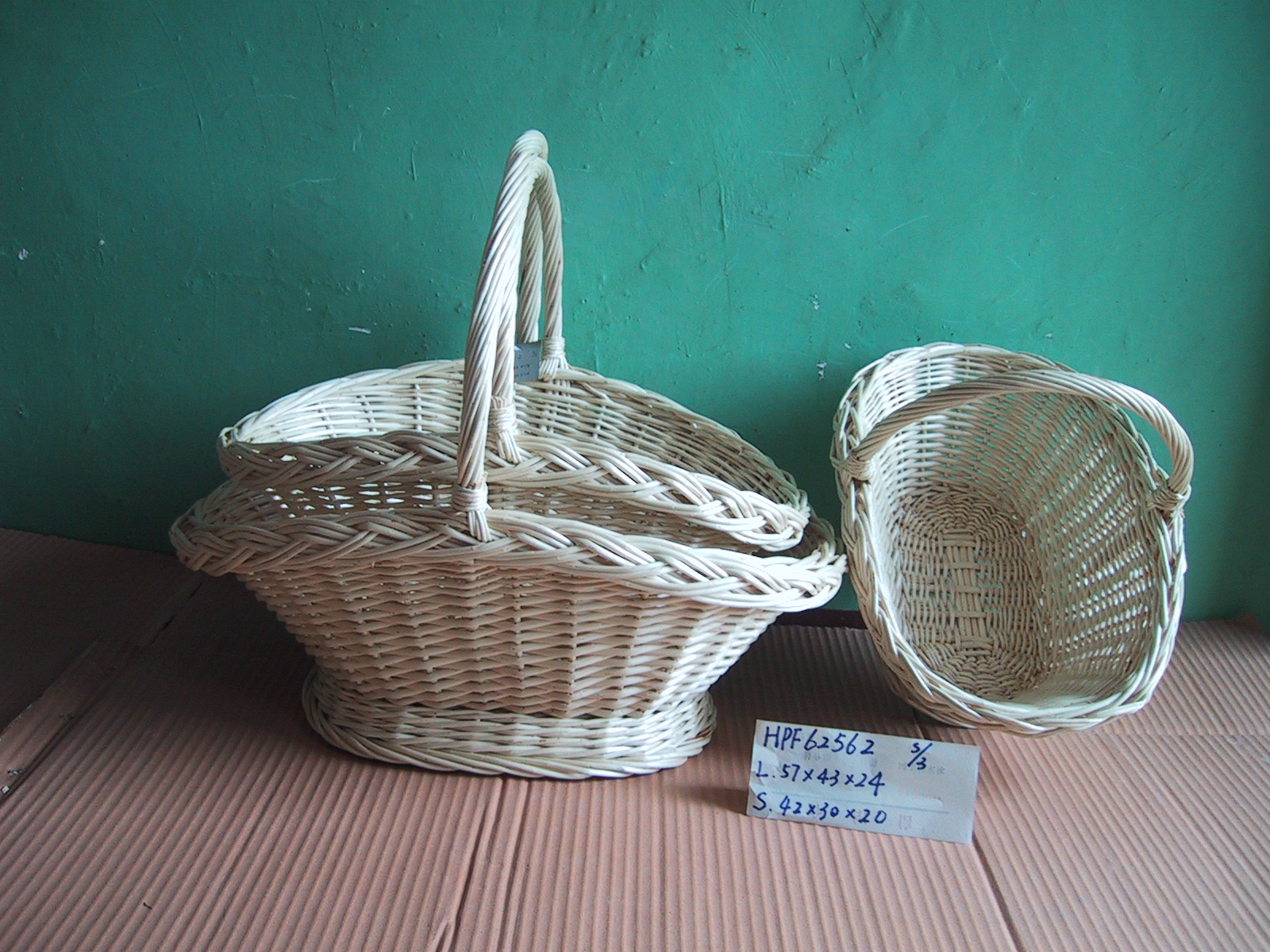 Wicker/Wooden/Fern Weaving Baskets