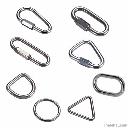 Stainless Steel QUICK LINK and RING Fasteners