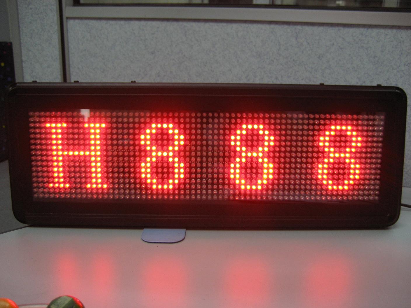 LED Destination Board