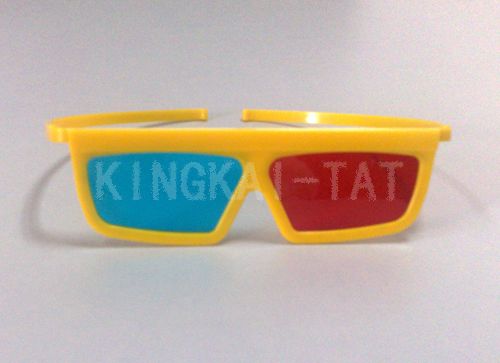 Plastic 3D glasses