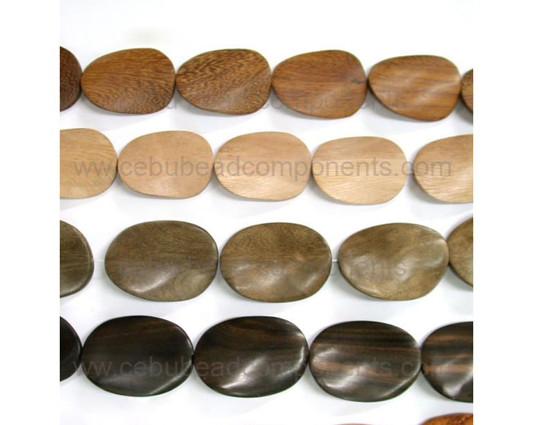 different wood beads