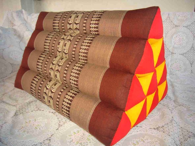 Thai pillow and cushion decoration