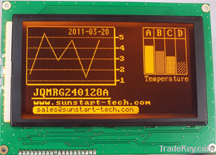 RS232 LCD module  JQMRG240128A