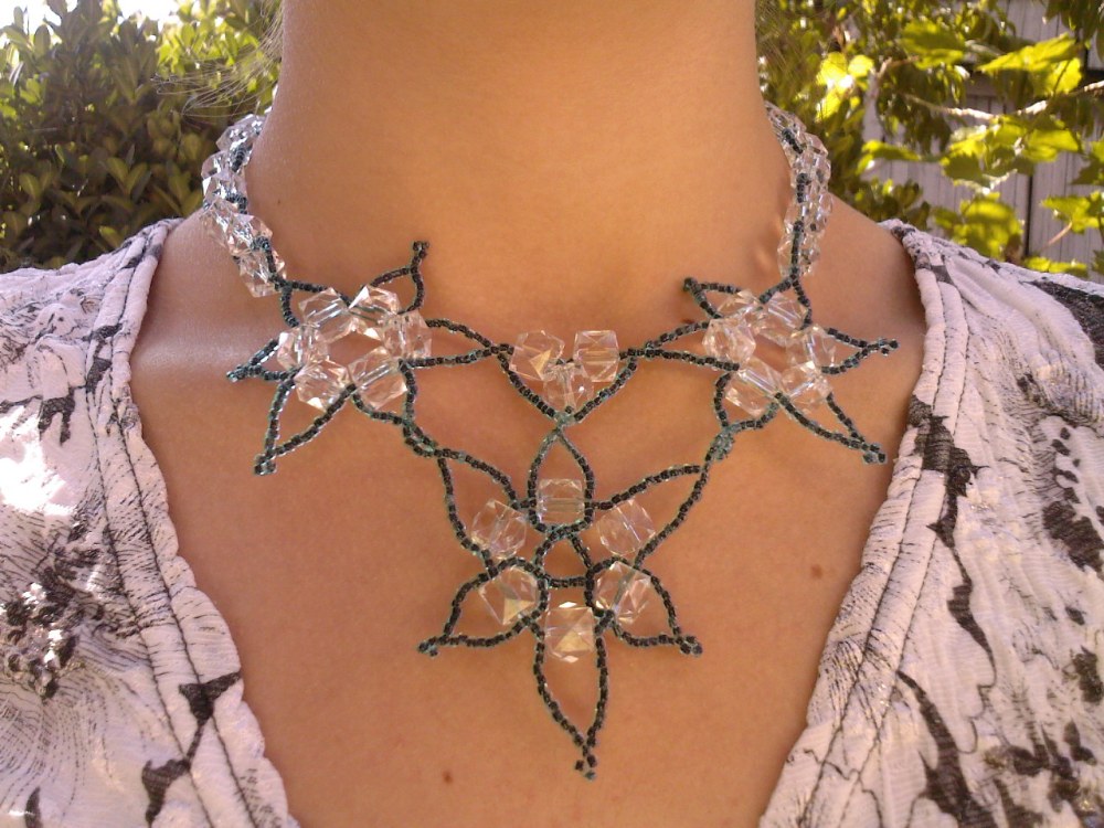 Sea flower necklace