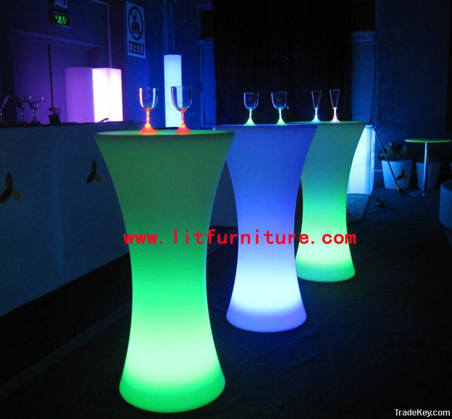 led table/led home table/led bar table/party furniture