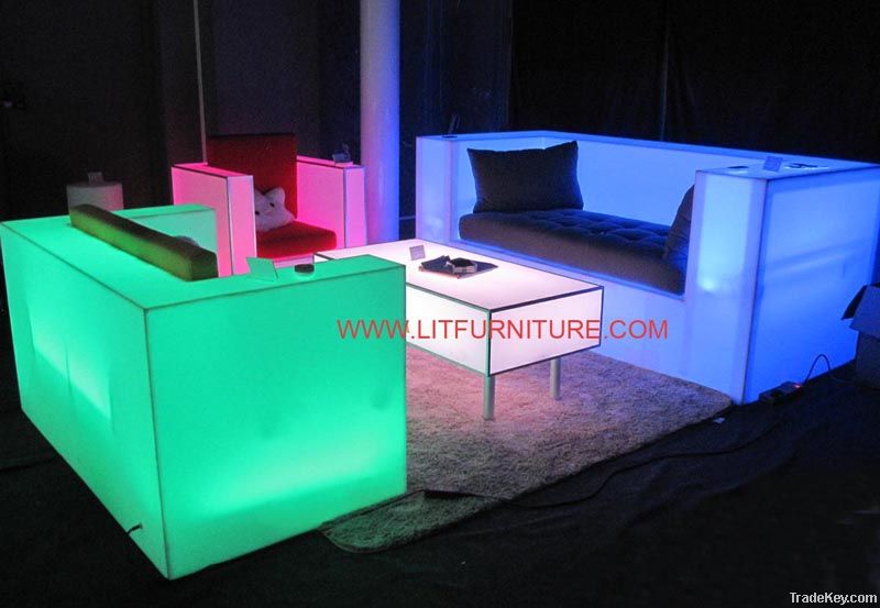 led sofa/led living room sofa/led lounge sofa