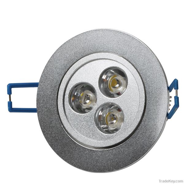 LED Downlight with 1 or 3W High Power, CE and RoHS Approved