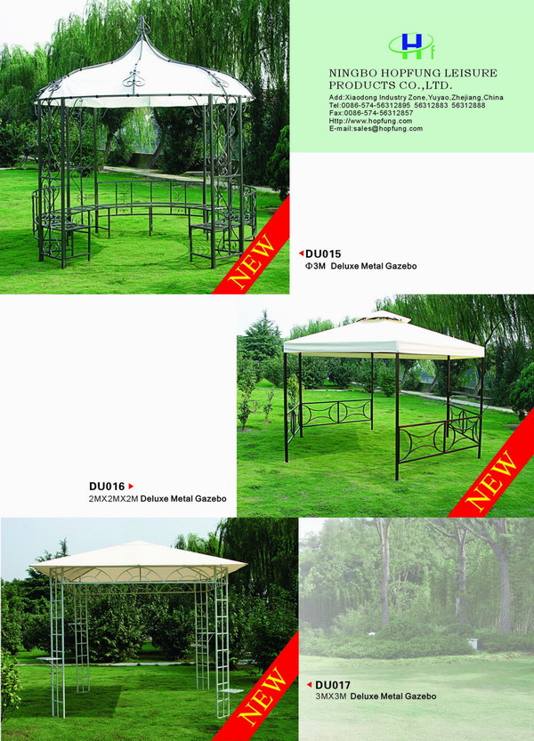 DELUXE METAL GAZEBO