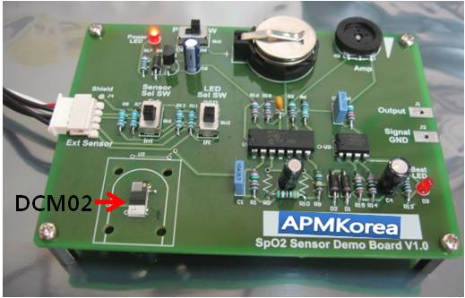 DCM03 Reflectance Integrated SPO2 Blood Sensor