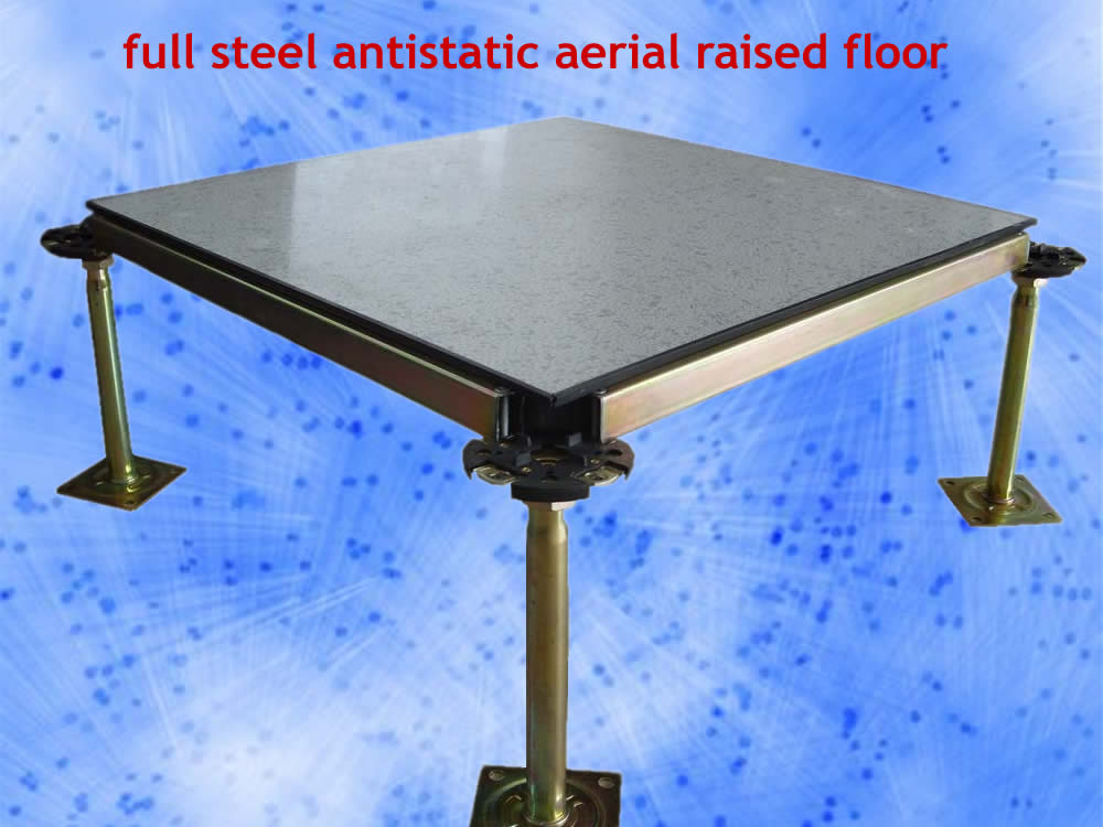 full steel antistatic aerial raised floor