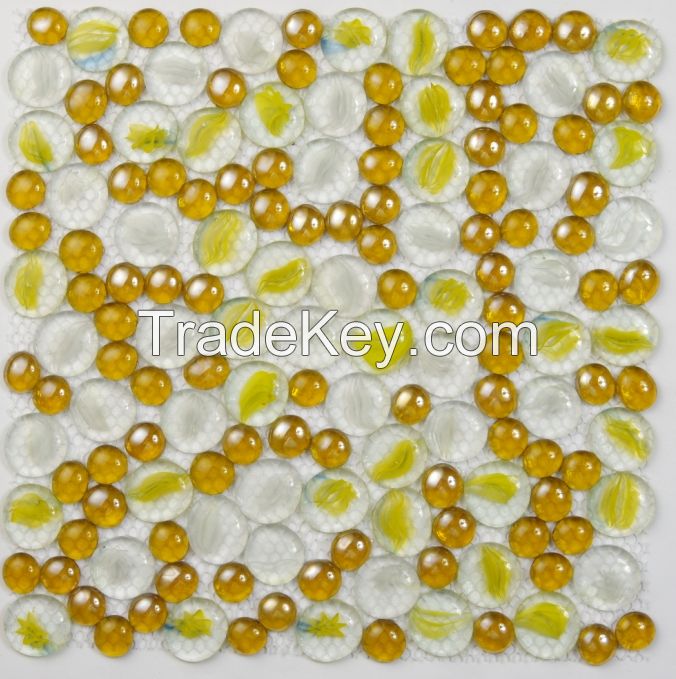 Crystal glass mosaic