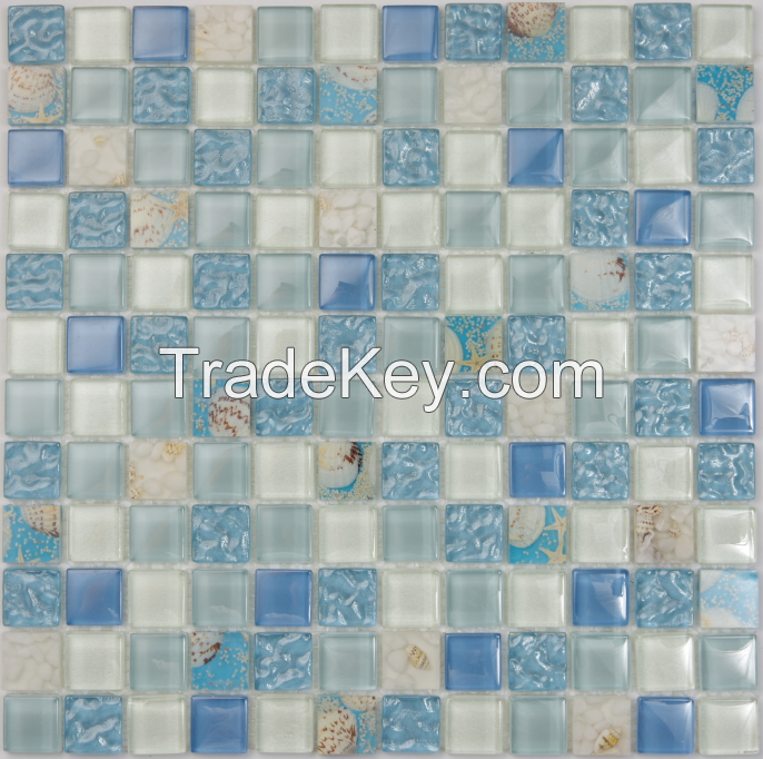 Crystal glass mosaic