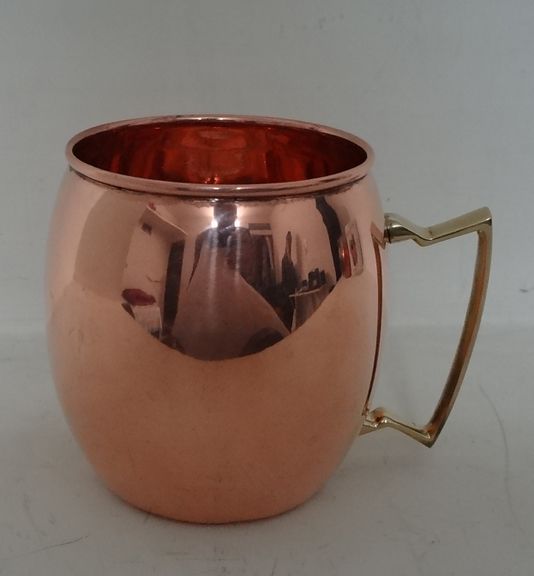 Copper Moscow Mule mug