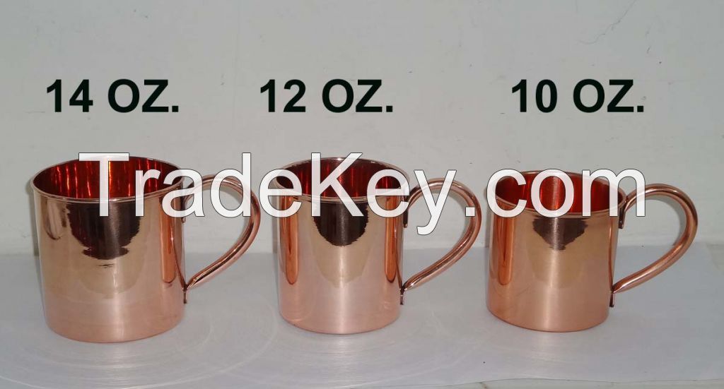 Copper Moscow Mule mug