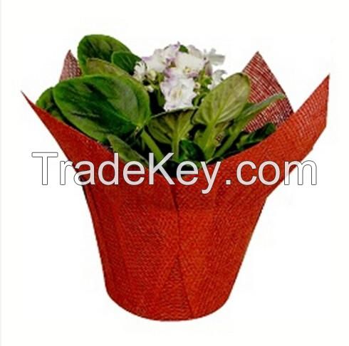 Plastic Flower Pot Cover / Flower Wrapping Sleeves