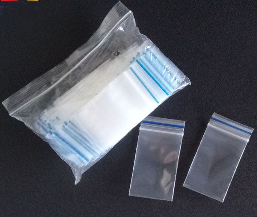 Transparent PE Zip Lock Bags / Reclosable Bags