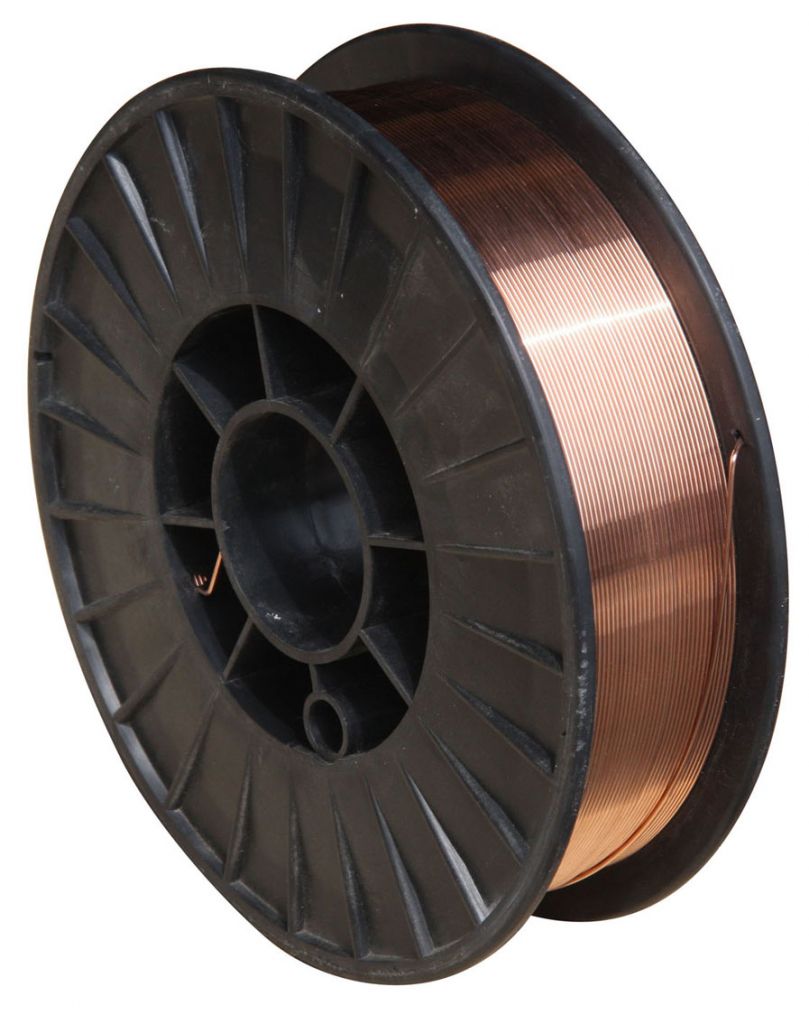 Mild Steel Copper Coated CO2 Gas Shielded Mig welding wire (ER70s-6)