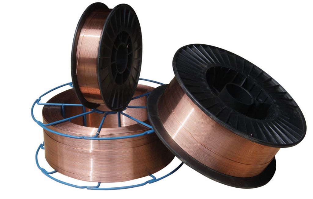 Mild Steel Copper Coated CO2 Gas Shielded Mig welding wire (ER70s-6)