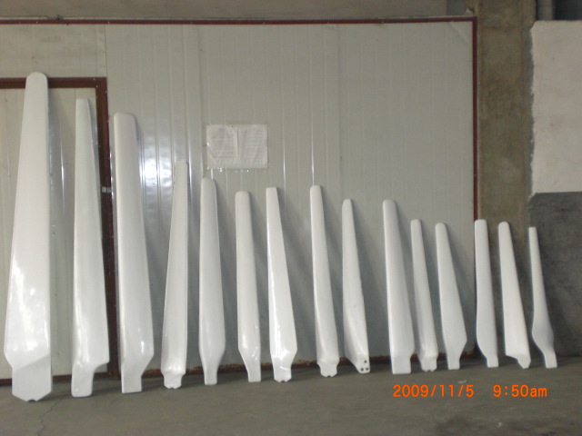 horizontal axis wind turbine blades