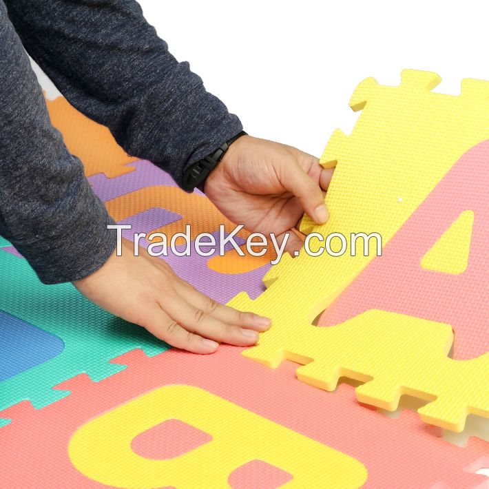 EVA Educational Puzzle Foam Mat Interlocking Alphabet & Number