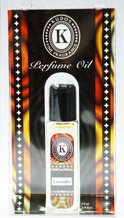 Perfume oil in blister