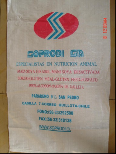 PP packaging bag for chemical