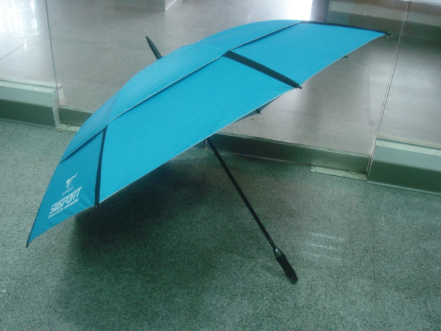 double layers golf umbrella
