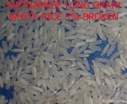 Long grian white rice 5% broken