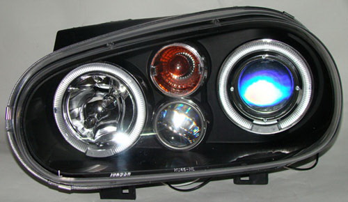 VW GOLF Dual Halo Projector Headlight