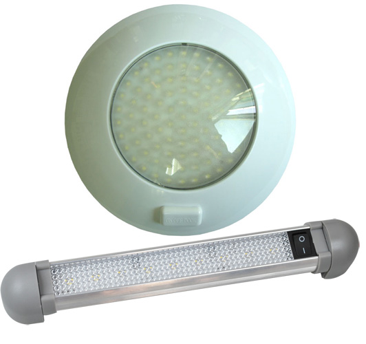 LED Interior Lamp & Swivel Lamp