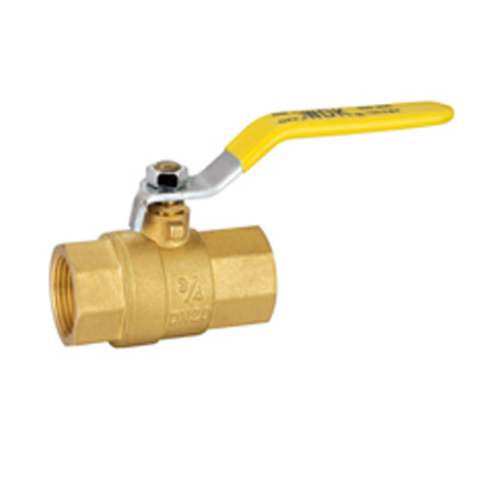 2-piece brass ball valve