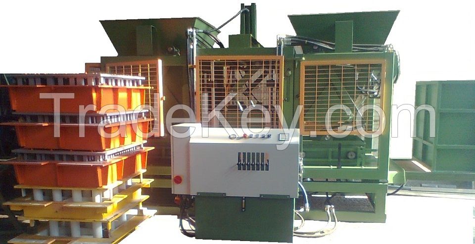 CONCRETE BLOCK MAKING MACHINERY