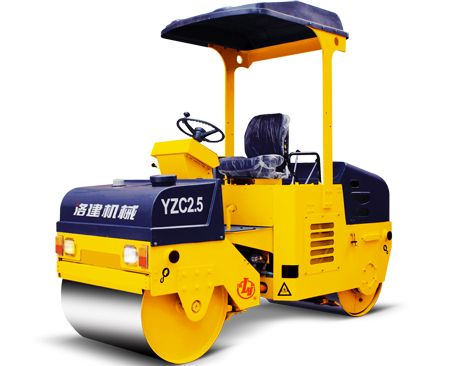 2.5 ton double drum vibratory road roller YZC2.5B