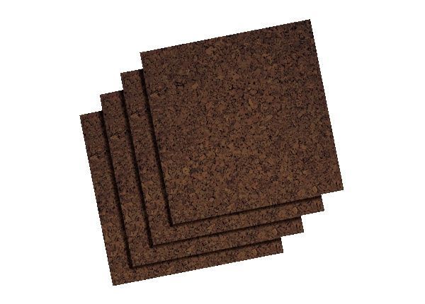 Dark Cork Tiles