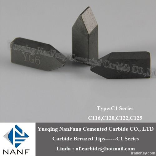 carbide brazed tips