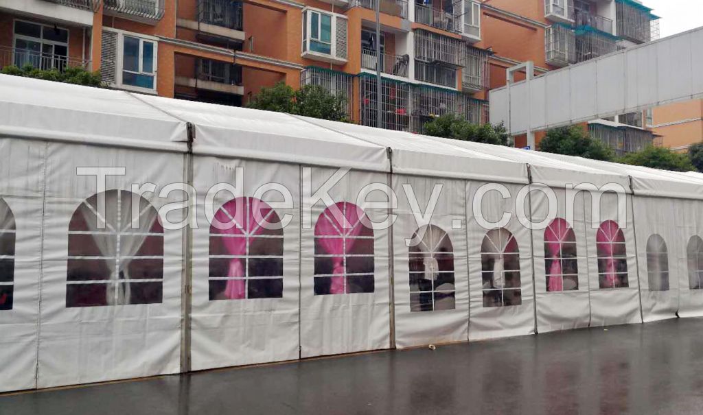 300 Person Stylish Clear Span A-frame Tent and Marquee for Outdoor Wedding Parties