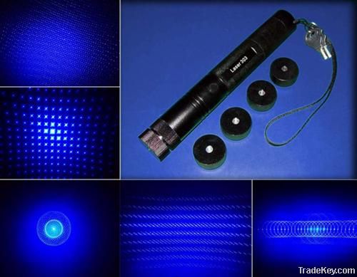 Adjustable Blue Laser Flashlight