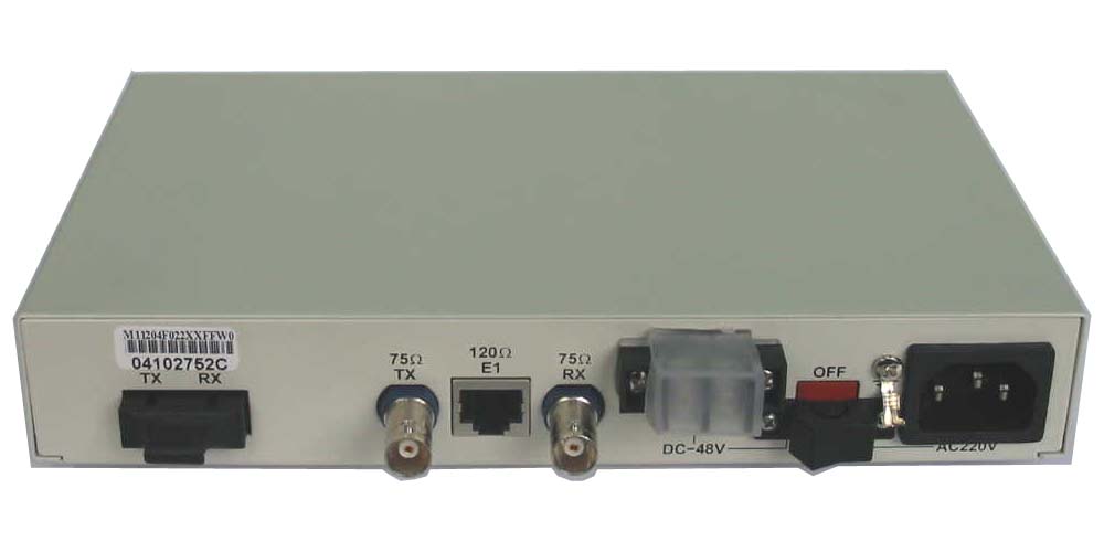 E1, V.35, Ethernet Fiber Optical Modem