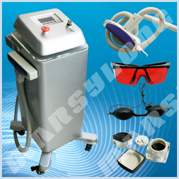 professional q-switched nd:yag laser tattoo removal machine