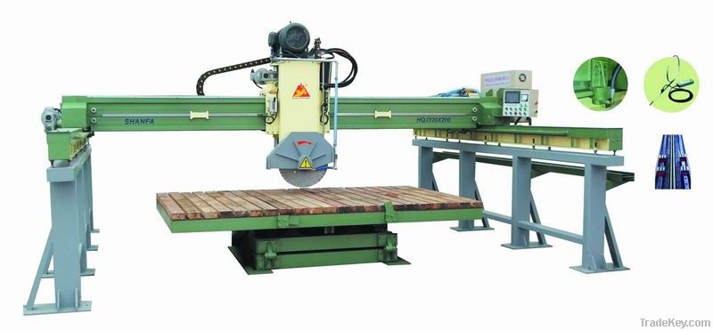 infrared bridge cutting machine with 4-column