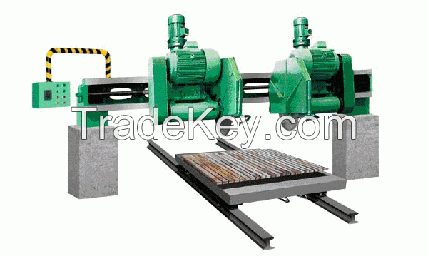 double-blade stone cutting machine