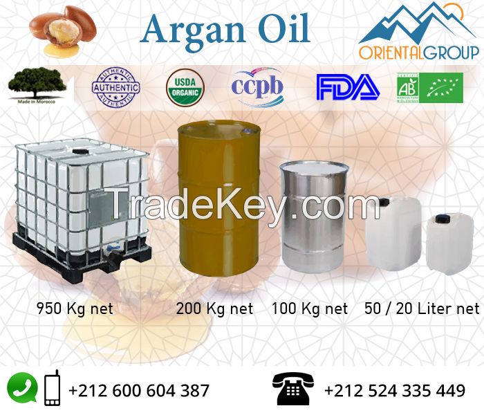 Organic Argan Oil Manufactures
