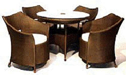 rattan dining set